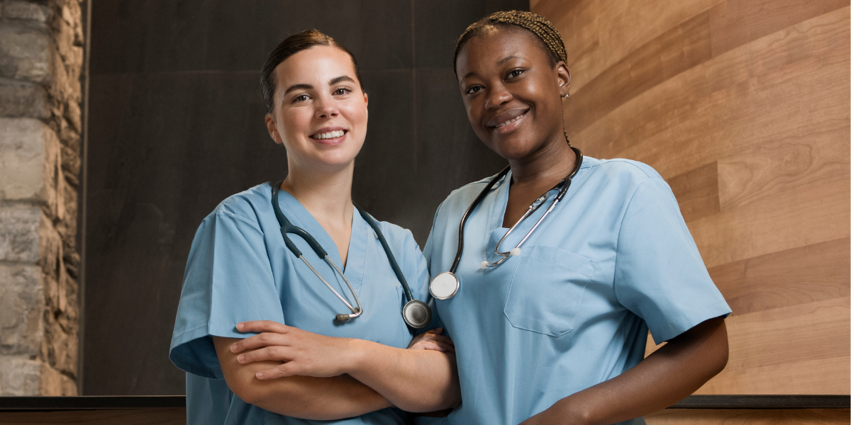 two women types of nurses