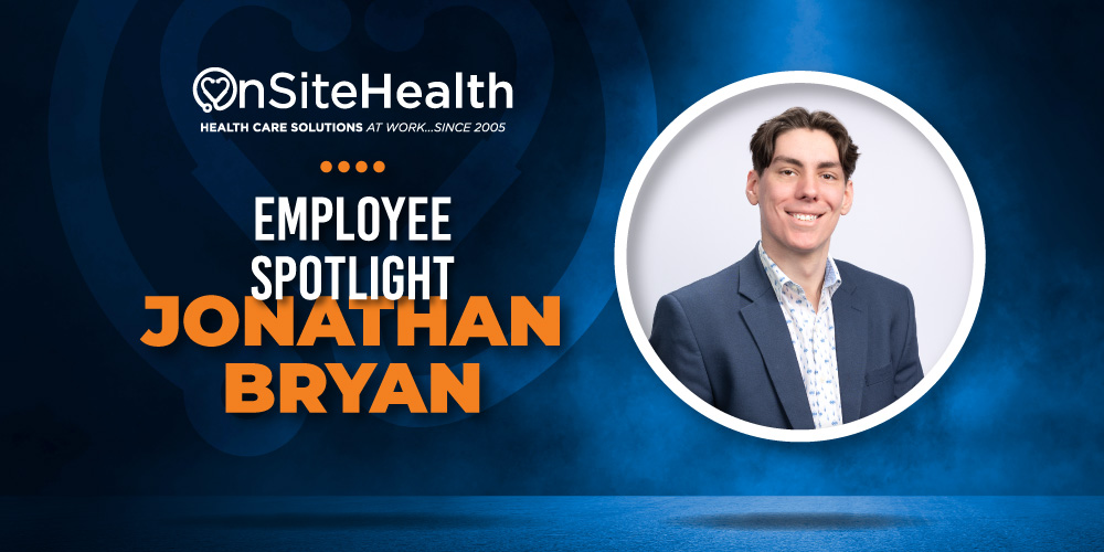 "Employee Spotlight: Jonathan Bryan" with image of Jonathan