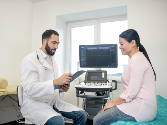 on-site nurse performing fit for duty evaluation on employee