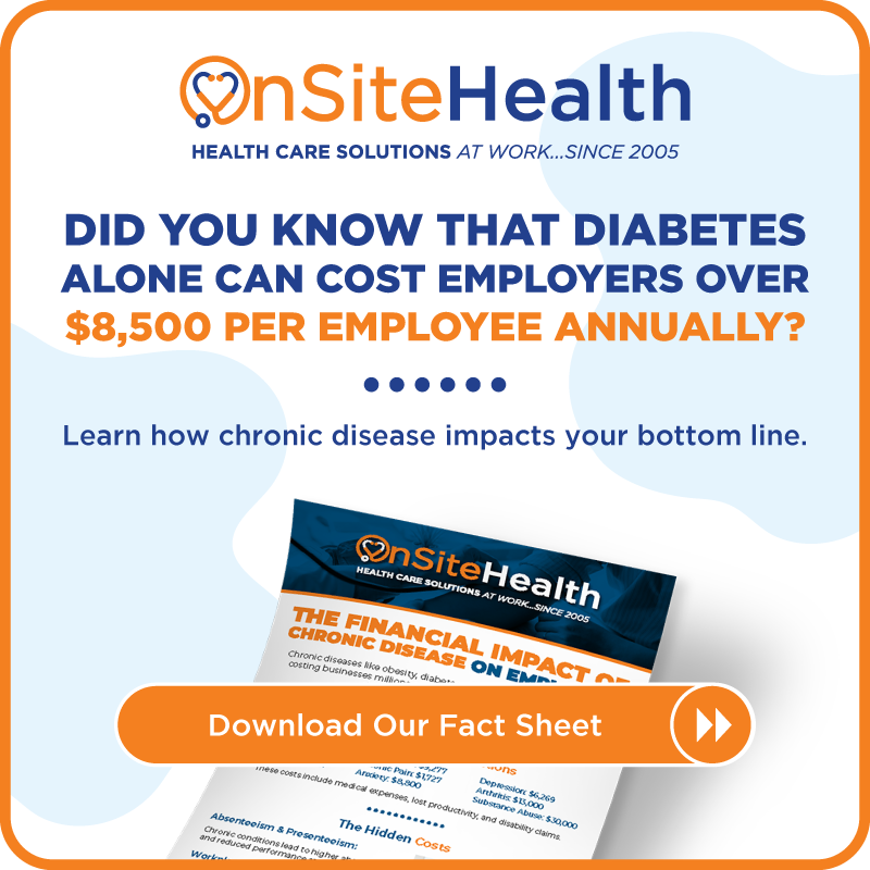 Did you know that diabetes alone can cost employers over ,500 per employee annually? Learn how chronic disease impacts your bottom line. Download Our Fact Sheet
